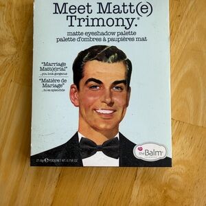 theBalm Meet Matt(e) Trimony Eyeshadow Palette - Classic Black and White